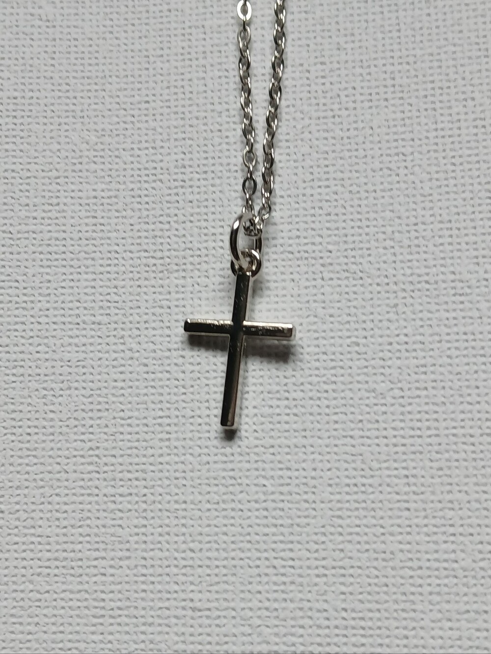 Sterling Silver Cross Pendant Necklace - Women's Religious Jewelry